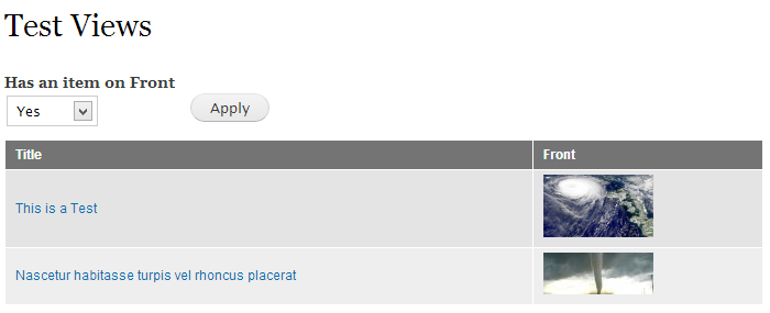 Views has item. Ver los contenidos que si tienen una imagen.